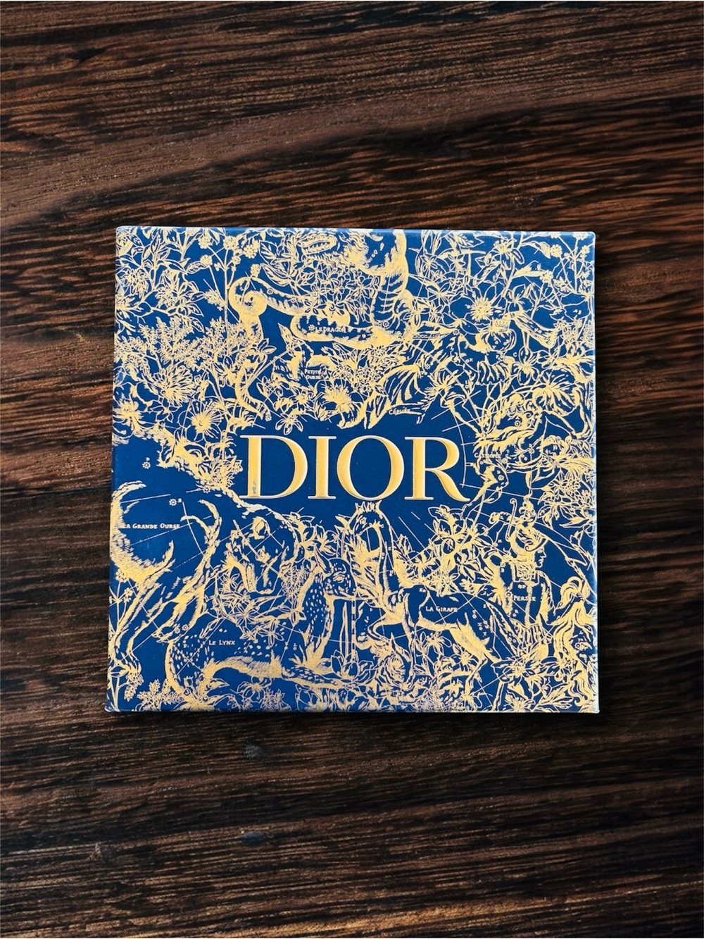 CHRISTIAN DIOR Celestial Zodiac Gift Box w/ Original Tissue 8.25” Collector